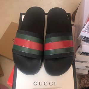 Authentic Gucci Men’s 72 Sport Pool Slide